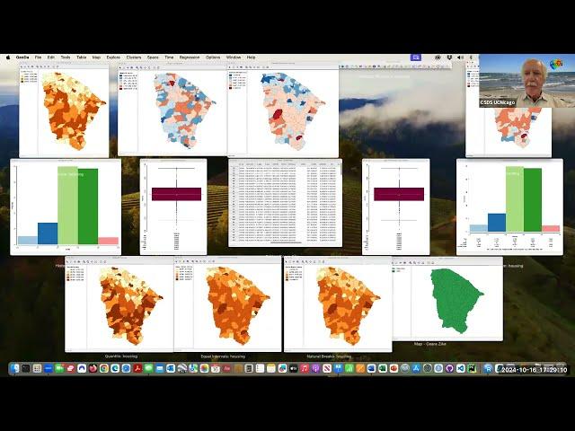 GeoDa Demo: Statistical Maps