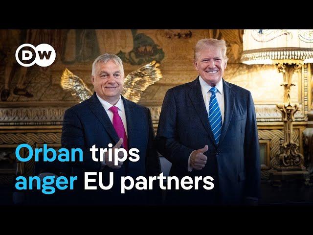 What is Hungary’s Orban trying to achieve with his 'peace missions' ? | DW News