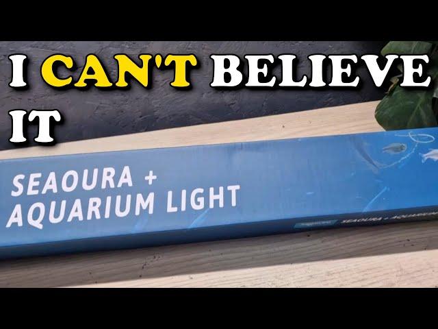 I Can't Believe CHEAP Aquarium Lights Are Like THIS | Seaoura Aquarium LED Light