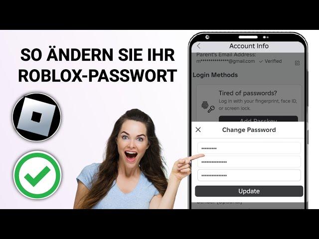 So ändern Sie das Passwort in Roblox | Roblox-Passwort ändern 2024