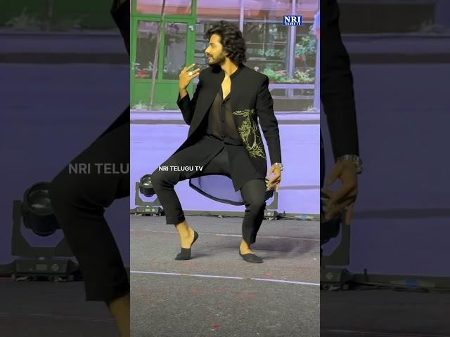 Hero Teja Sajja  Dance performance at Hanuman Mega Pre Release event