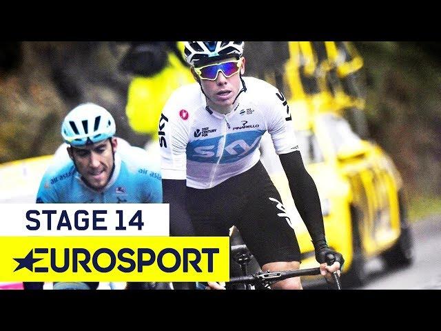 Omar Fraile Takes First Stage Win After Breakaway | Tour de France 2018 | Stage 14 Highlights