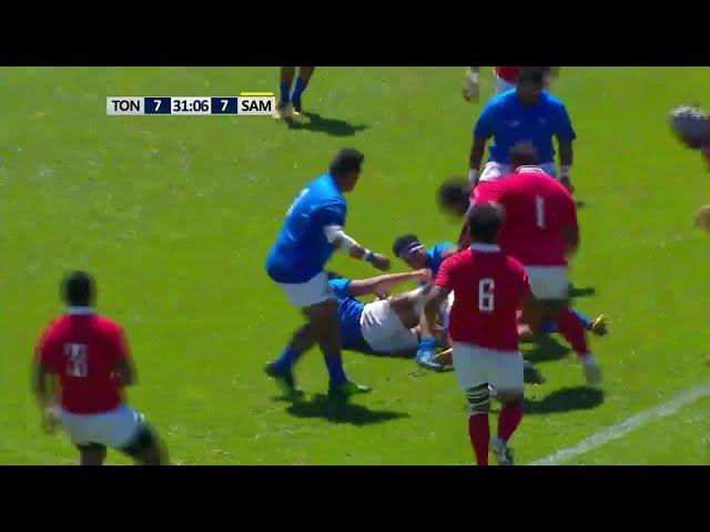 Tonga A score beautifully simple try at Americas Pacific Challenge