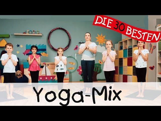  Kinderlieder Yoga-Mix || Kinderlieder zum Mitsingen und Bewegen