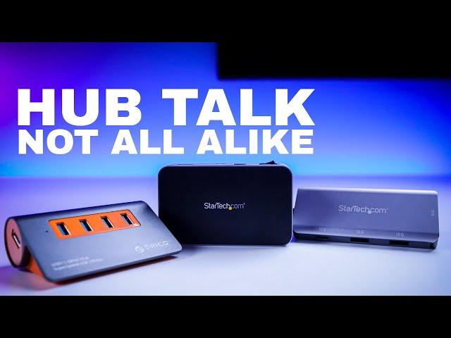 USB Gen 2 Hubs. What to Know Before you Buy (and USB-C Hubs)