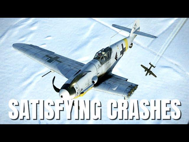 Satisfying Airplane Crashes, Explosions & Takedowns! V274 | IL-2 Sturmovik Flight Simulator Crashes