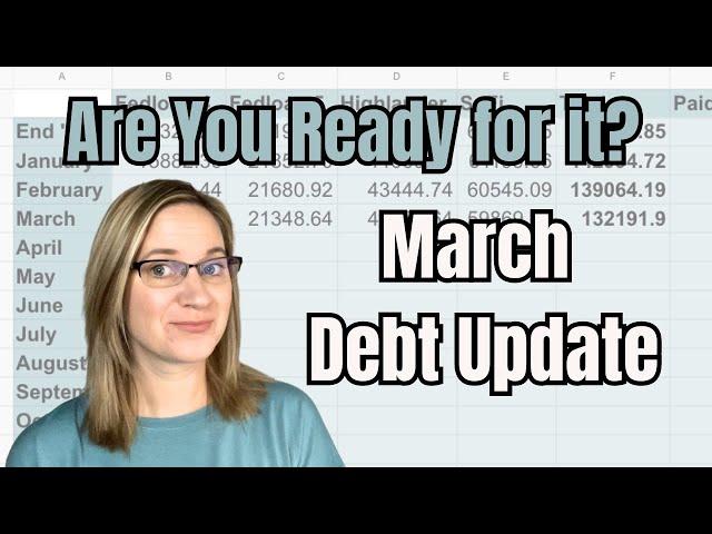 MARCH DEBT UPDATE || 6-FIGURE DEBT PAYOFF & HITTING NEW MILESTONES