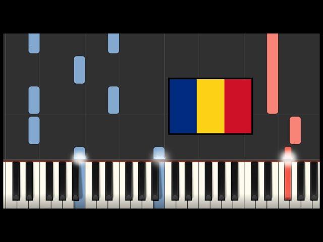 Romania National Anthem - Deșteaptă-te, române! (Piano Tutorial)