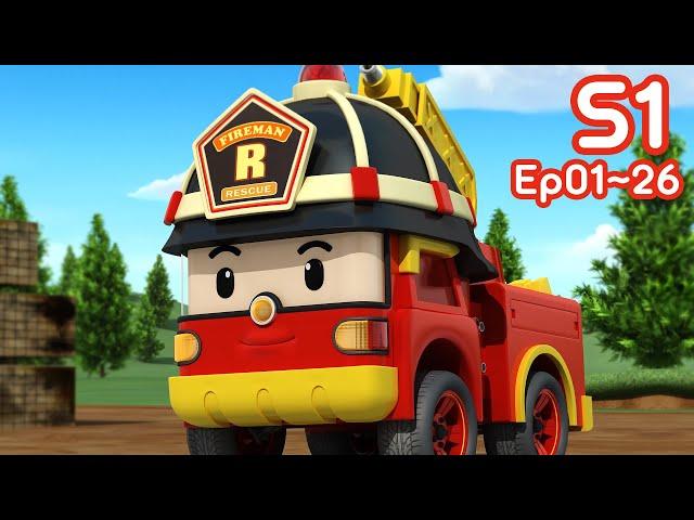 Robocar POLI Stagione 1 Completa  | Ep.1~Ep.26 | Cartoon per Bambini | Robocar POLI tivù