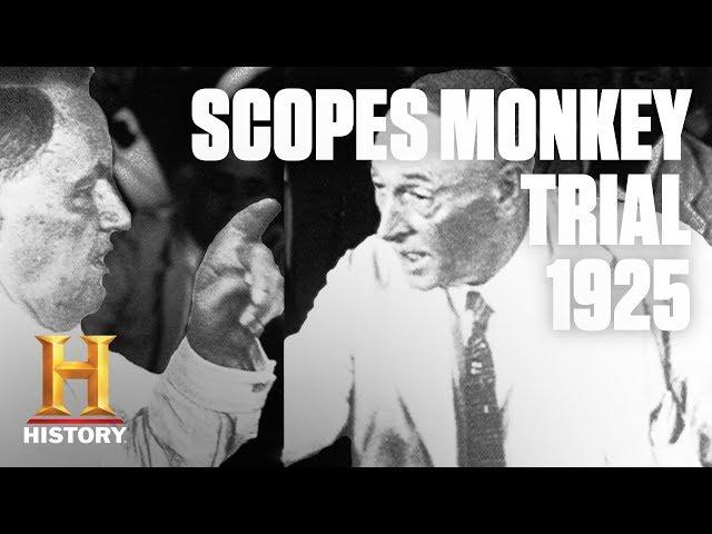 Scopes Monkey – Rare Footage of the "Trial of the Century" | Flashback | History