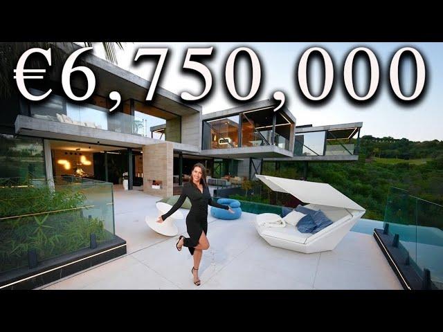 Touring a €6,750,000 FLOATING Concrete House!!