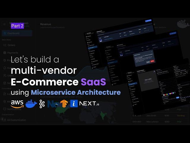 Let's build a multi-vendor E-Commerce SaaS by using Microservice Architecture, ImageKit | part (2/3)