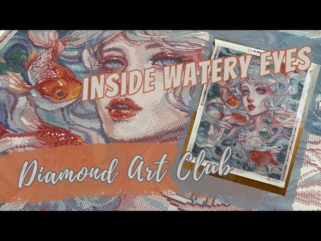  DAC Sneak Peek (First Look)| Inside Watery Eyes | Magaret Morales | Diamond Art Club Unboxing