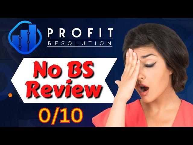 Profit Resolution Review Stay Away Profit Resolution by Seyi Adeleke Honest Review