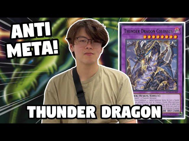 ANTI-META! Thunder Dragon Deck Profile! (X-1 Record) | November 2024