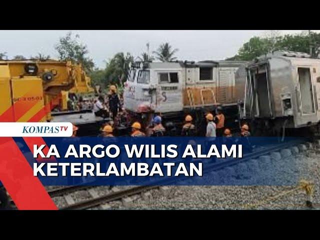 Imbas Kecelakaan, KA Argo Wilis dari Bandung Menuju Surabaya Alami Keterlambatan