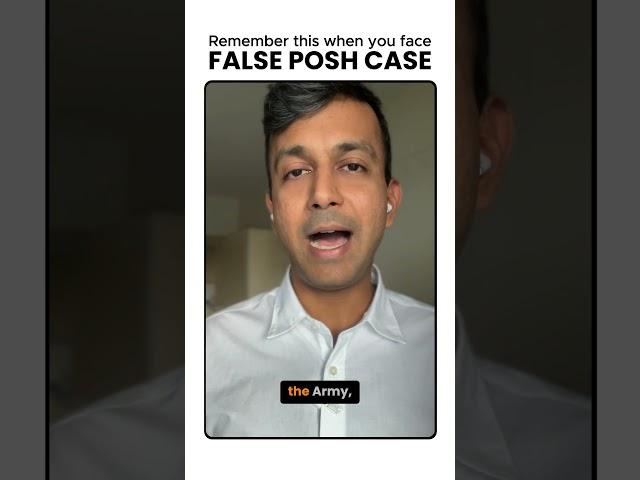 Remember this when you face false POSH case