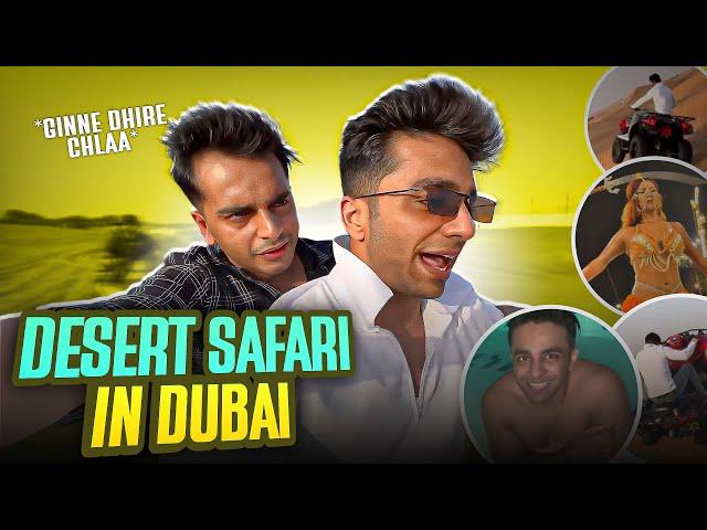 Dubai me Dhoom macha di  ATV RIDE DESERT SAFARI 