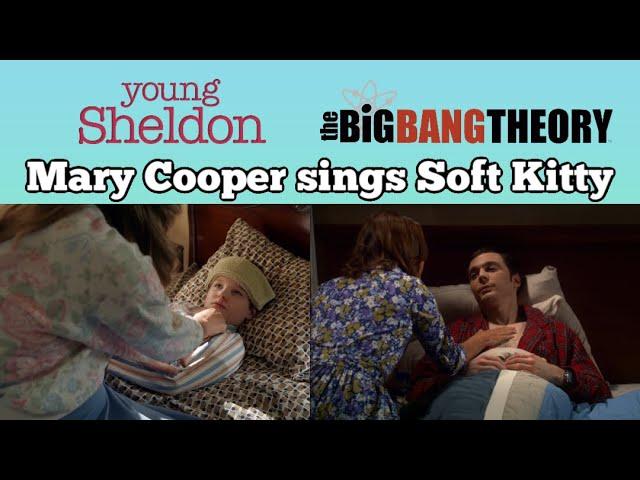 Mary Cooper sings “Soft Kitty” to sick Sheldon | The Coopers