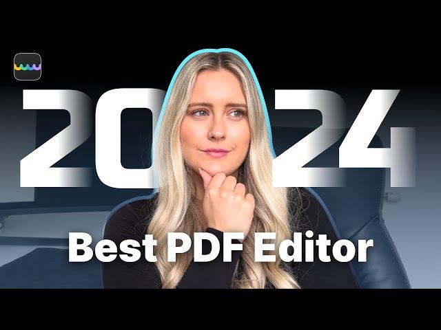 The Best PDF Editor (Adobe Acrobat Alternative)