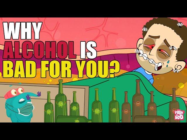 Why Alcohol Is Bad For You? | Side Effects Of Alcohol | The Dr Binocs Show | Peekaboo Kidz