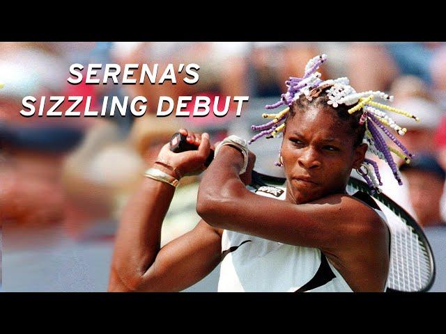 Serena Williams' debut at the US Open! | US Open 1998