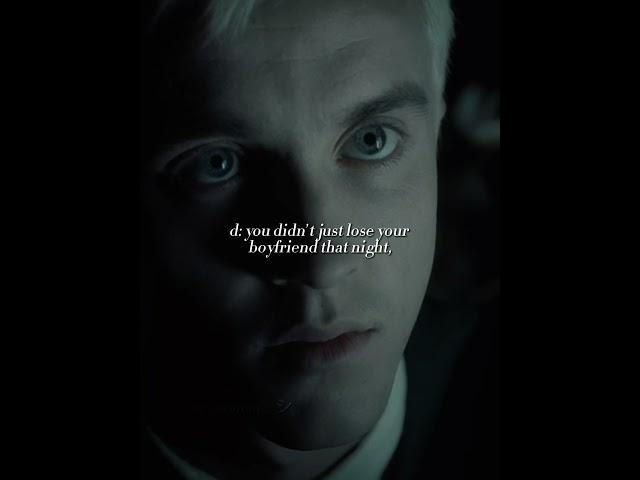 #pov: “i bet God heard you coming…” || #yn #dracomalfoy #harrypotter #matheoriddle #zachbryan