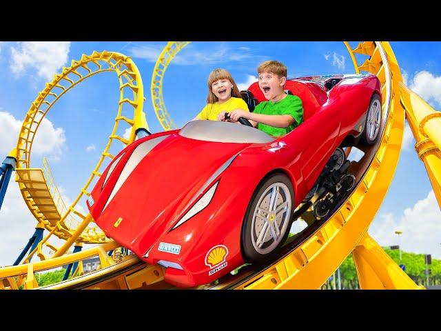 Diana and Roma visited Ferrari World Theme Park 2024