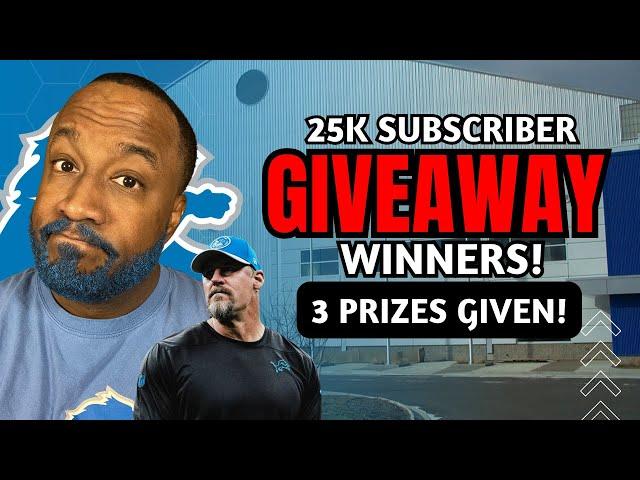 WINNERS Announced! Lions Syndicate 25K Subscriber Giveaway