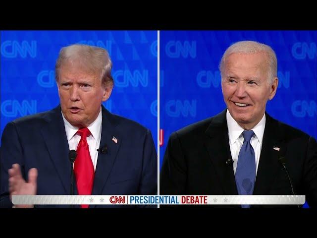 Trump and Biden argue over golf handicaps during 2024 Presidential Debate