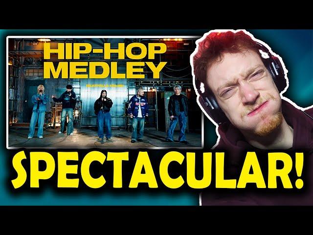 PRO Beatboxer REACTS to: BEATPELLA HOUSE - HIPHOP MEDLEY (BEATBOX)