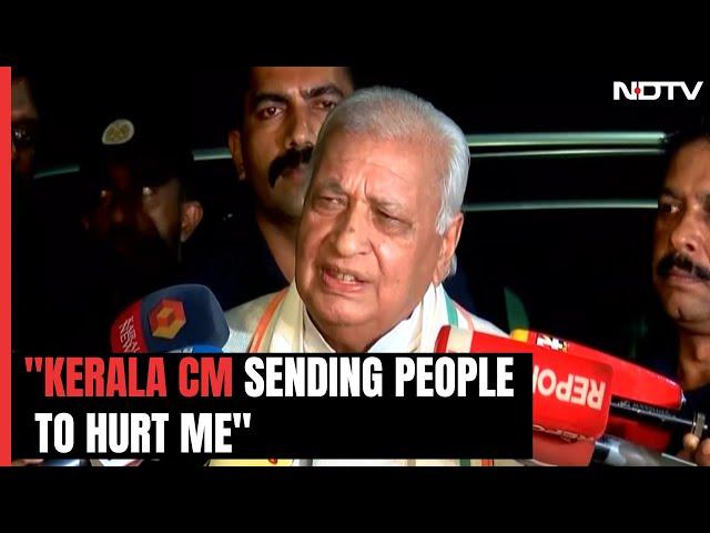 Kerala Governor Arif Mohammad Khan's Big Accusation: “CM Pinarai Vijayan Sending People To Hurt Me"