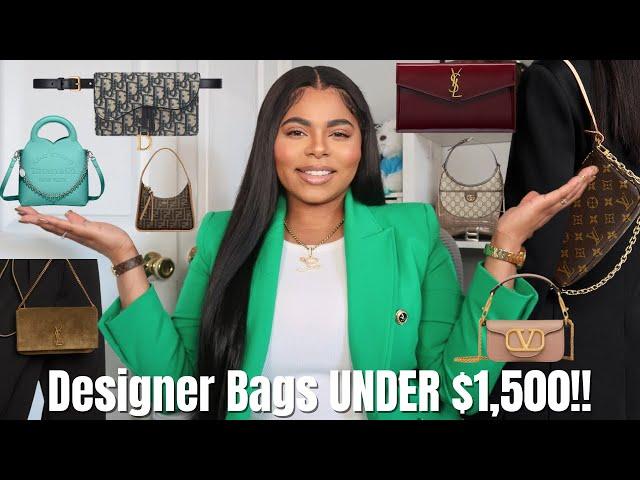 BEST DESIGNER BAGS UNDER $1,500 | LV, Gucci, Fendi, YSL, Dior, Valentino, Tiffany&Co