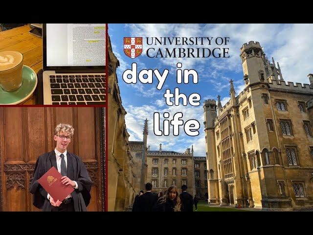 REALISTIC day in the life of Cambridge university student