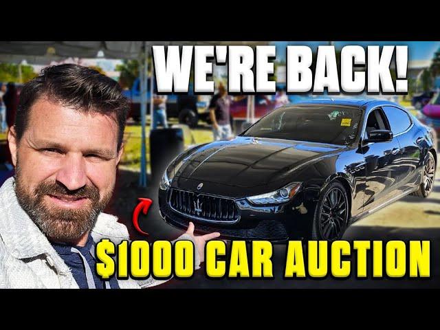 Car Flipping is Back! Lets go Buy Some Cheap Cars - Flying Wheels