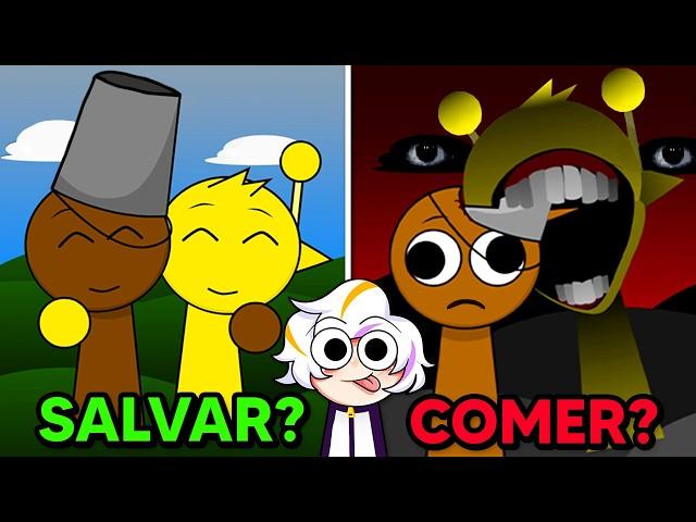 ESTE MOD DE SPRUNKI TIENE SECRETOS BUENOS Y MALOS (INCREDIBOX SPRUNKI LORE MOD COMPLETO)