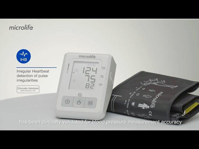 Microlife BP B2 Basic Blood pressure monitor with irregular heartbeat detection - EU Version