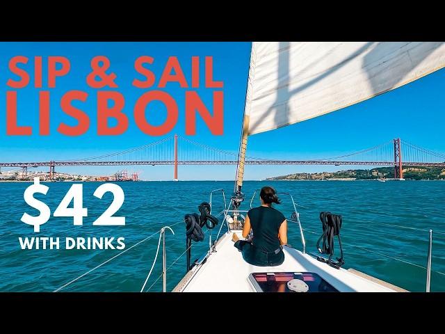 Chasing Sunsets and Dolphins: A Lisbon Sailing Adventure with Drinks!