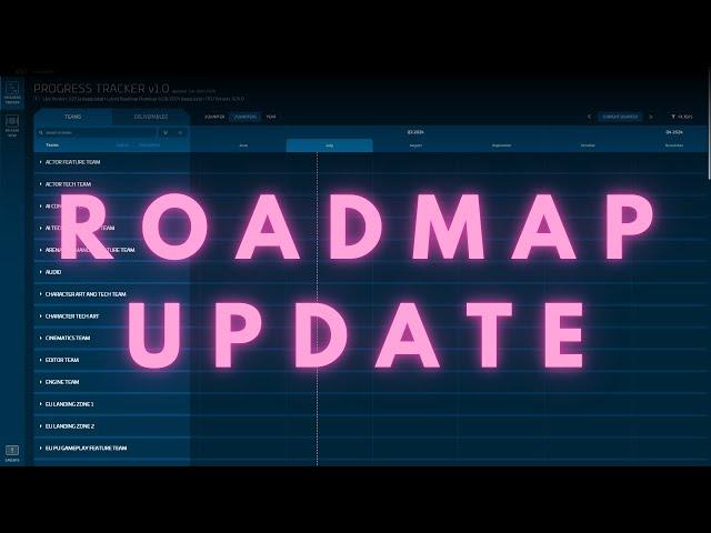 Star Citizen Roadmap Update | More Delays!