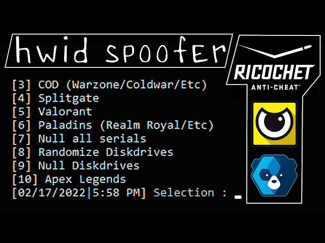 Free HWID Spoofer | How to Remove Hardware Ban - HWID Ban Fix (Fortnite, Apex, Valorant, Warzone...)