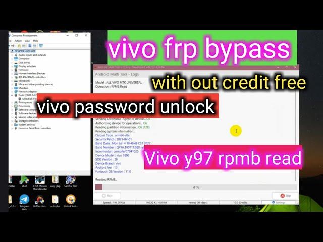 How to bypass Vivo frp |vivo y97 password unlock | vivo pattern unlock | vivo frp bypass |frp bypass