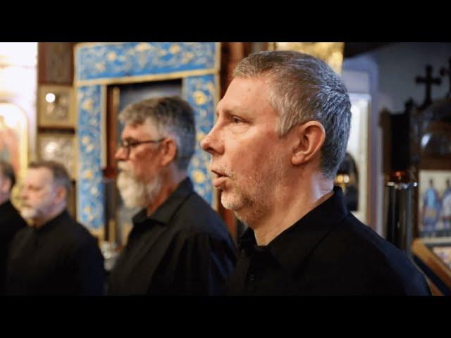 Alex Dmitrieff (basso profondo) - Alliluia - Russian Orthodox Male Choir of Australia