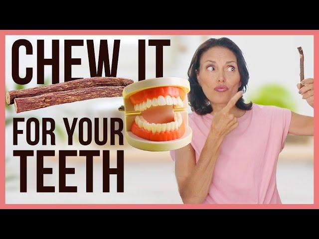 Licorice root sticks | Chew sticks for teeth +HEALTH BENEFITS - GUM ALTERNATIVE