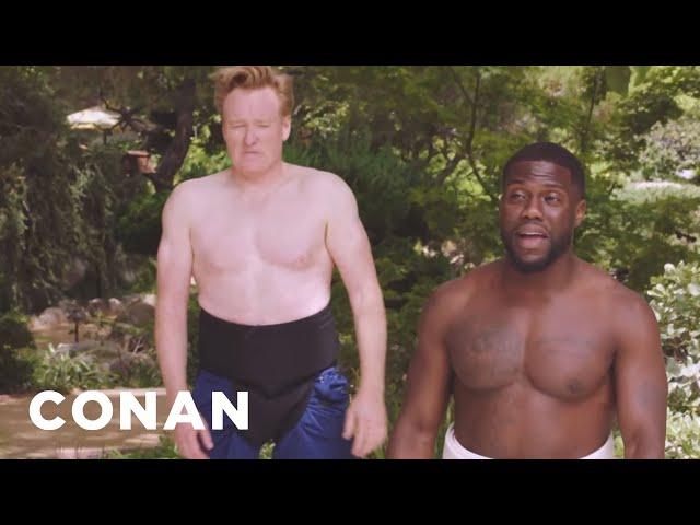 Kevin Hart On "What The Fit" & Sumo Wrestling With Conan | CONAN on TBS