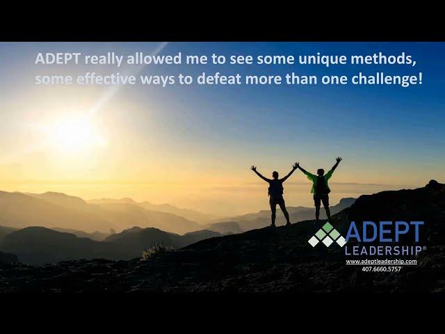 ADEPT Leadership - Testimonial Remarkable