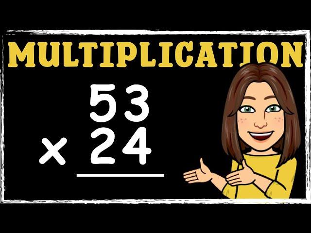 2-digit by 2-digit | Multiplication | Maths with Mrs. B