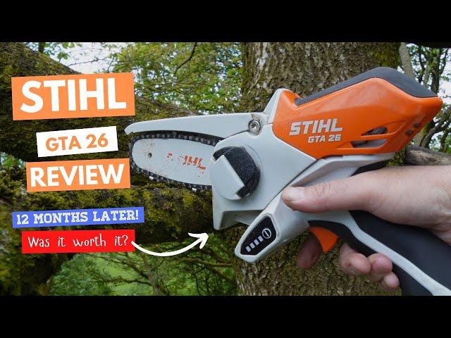 The BEST Mini Chainsaw? Stihl GTA 26 Mini Chainsaw Review After 1 Year