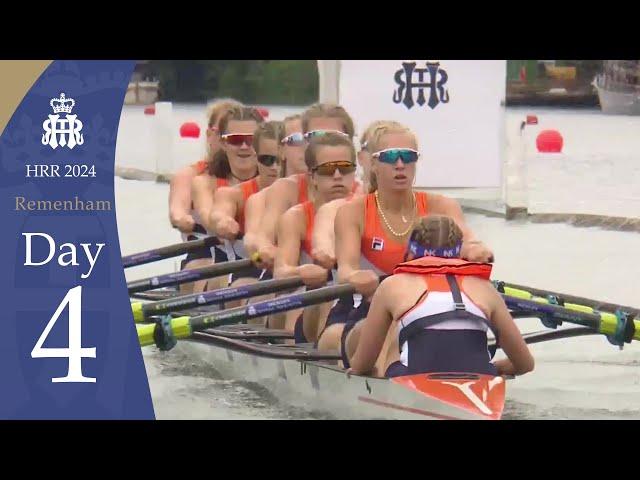 Leander Club v Hollandia Roeiclub, NED - Remenham | Henley 2024 Day 4