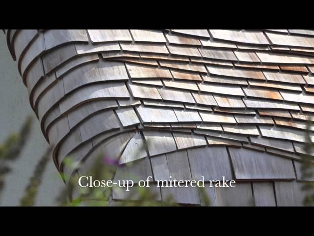 Roofing with Cedar Shingles - Beauty & Art of Wave-Coursed Roof