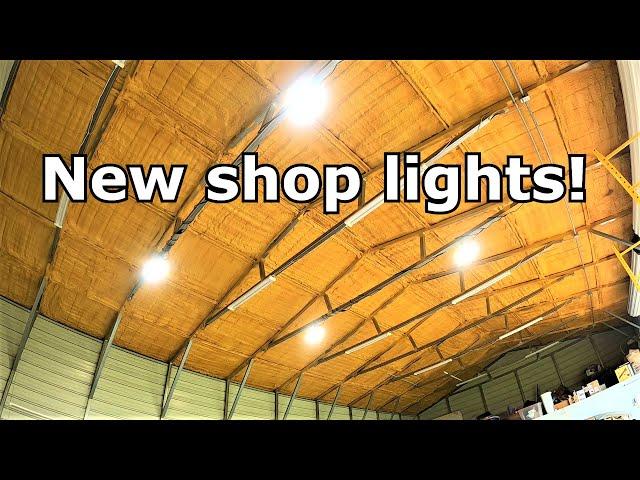 New high bay shop lights, Hyperlite LED! #390